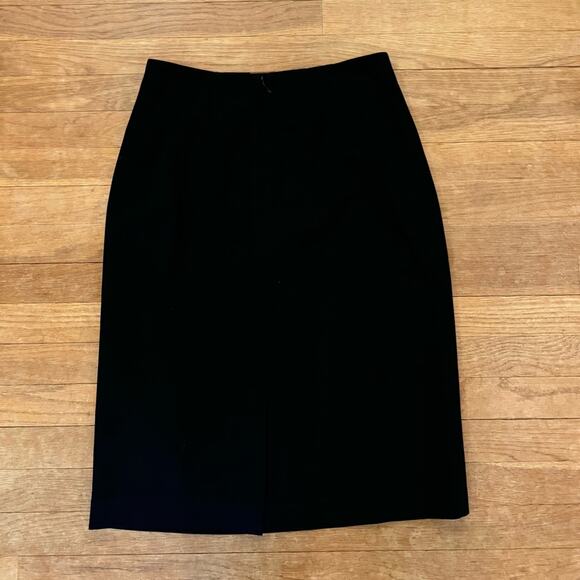 JG Hook black pencil midi skirt size 8T b14 - Picture 3 of 3